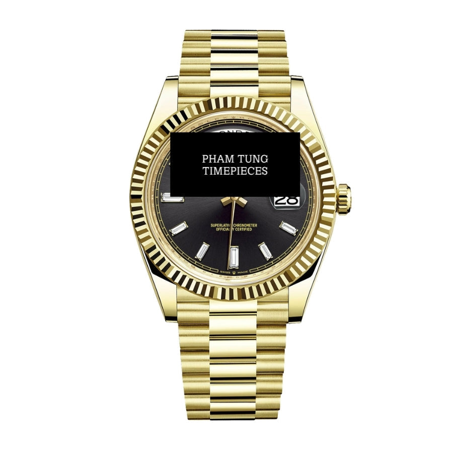 DD Black Dial Gold