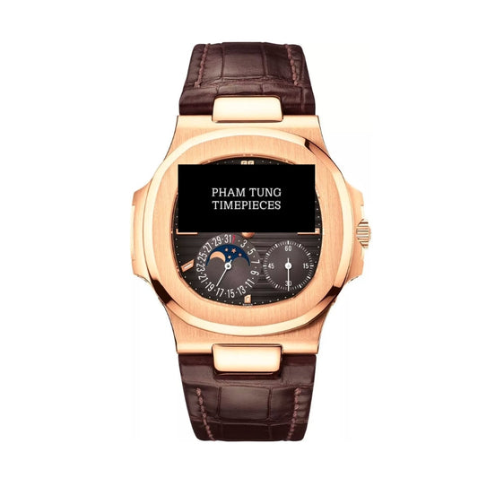 5712 Gold - Leather Strap